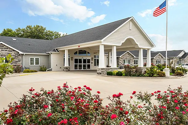 Senior Living Entrance