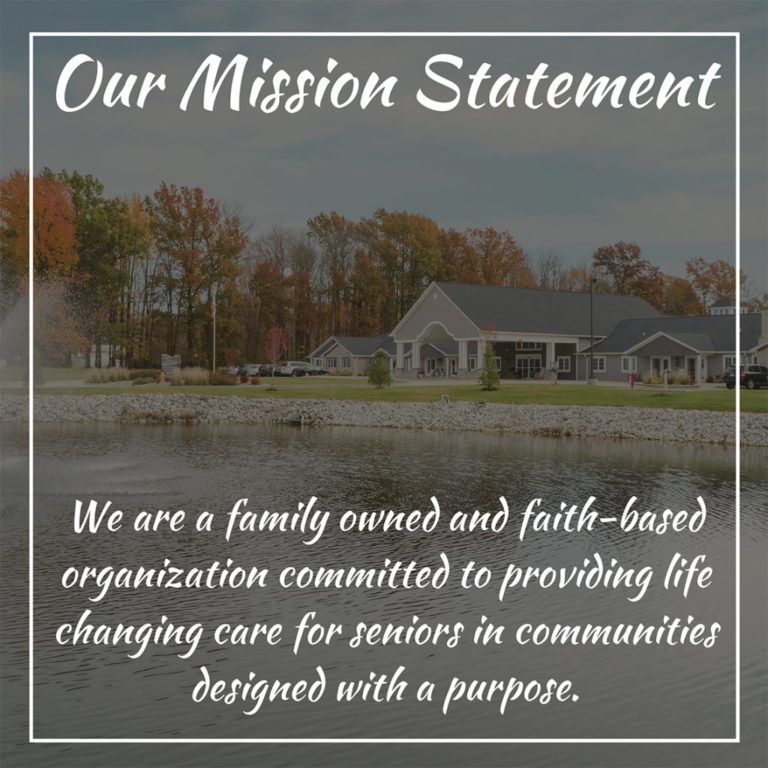 Senior living Mission Statement
