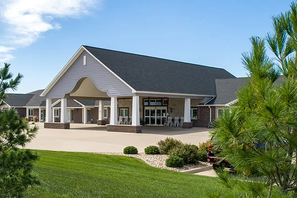 Assisted living entrance