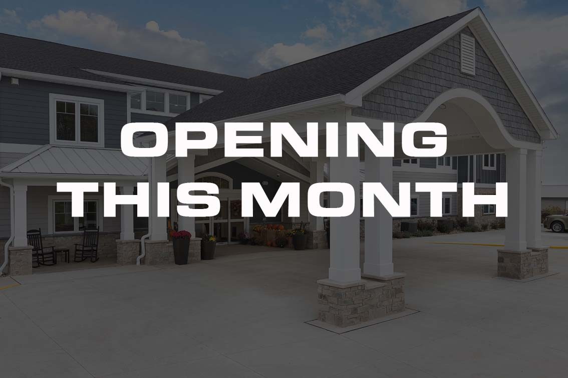 Luxury senior living now open in East Peoria, 2021.