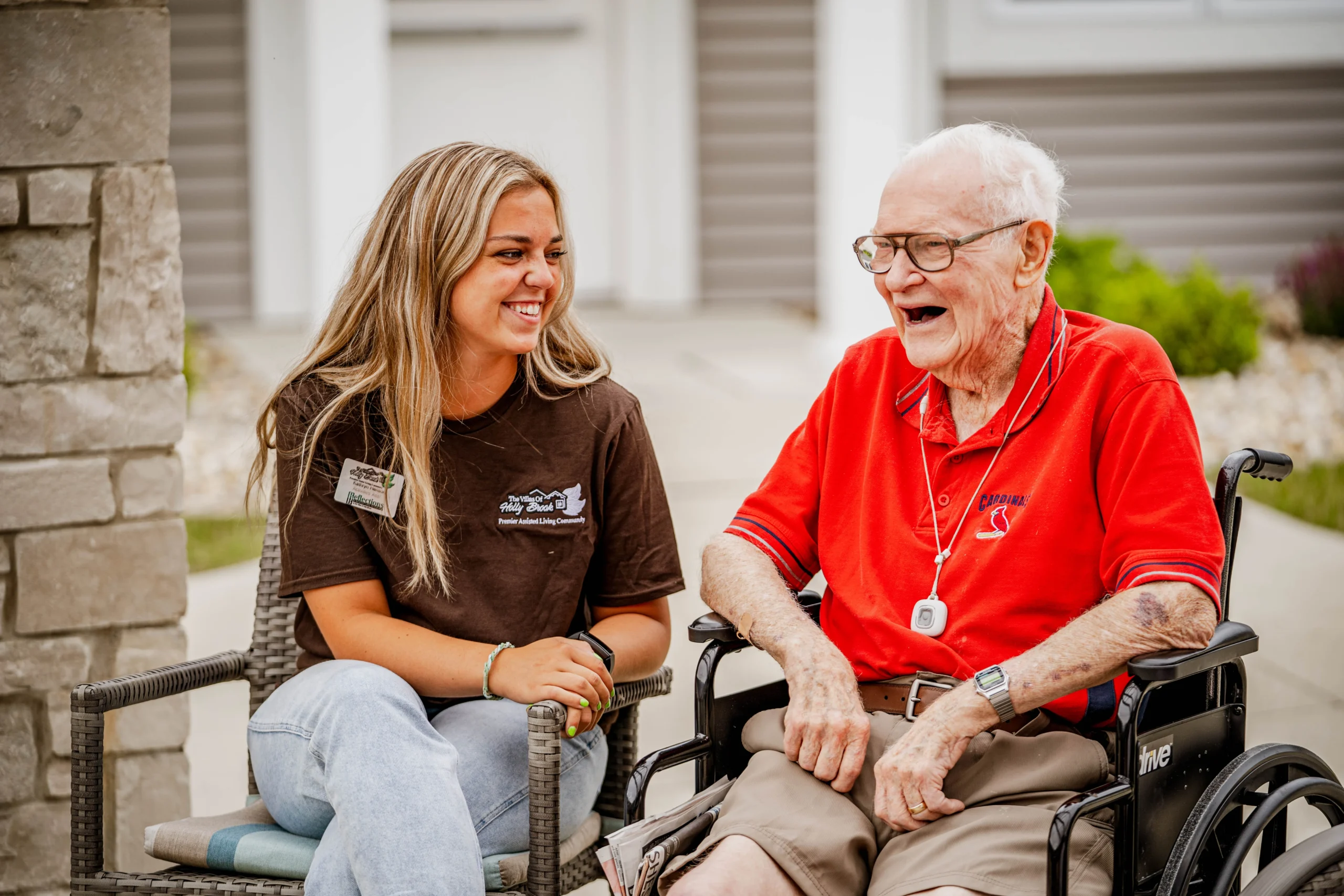 Resident and Caregiver