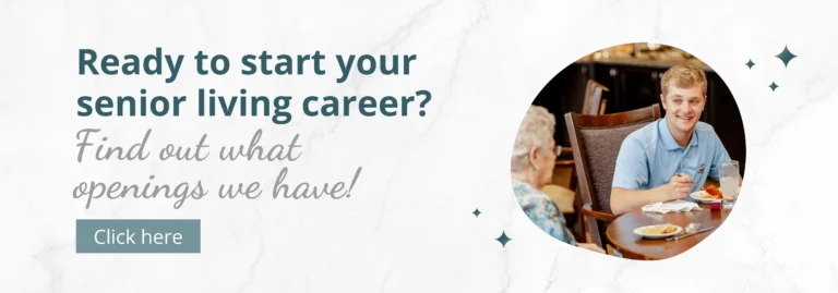 Ready to start your senior living career?
